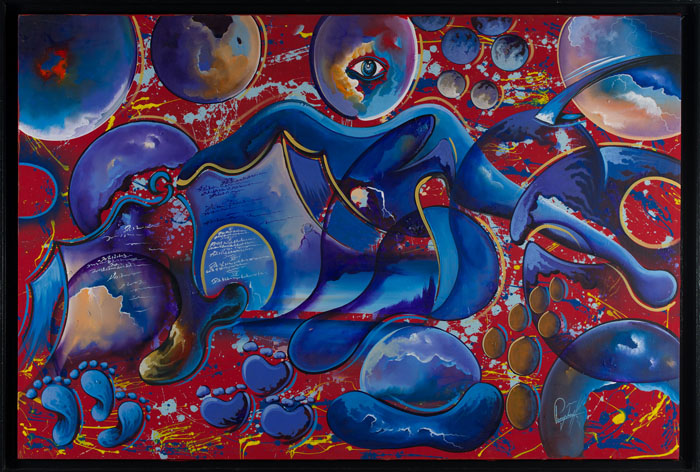 Pierre Mary Joseph El Appocalipsis 2 (1.55x1.06) Peintre Pierre Mary Joseph